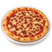 Minced meat pizza