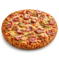 Oriental Sausage Pizza