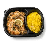 Piccata with Mushroom Sauce