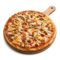 Chicken shawarma pizza
