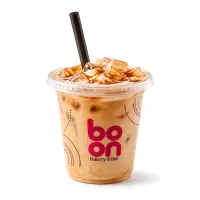Iced toffee latte