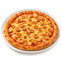 Large Hot Dog Pizza