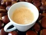 Café au lait with a hint of hazelnut