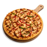 Barbecue chicken pizza