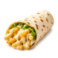 Syrian Fries and Mozzarella Sandwich