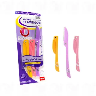 Flamingo eyebrow razors Japanese