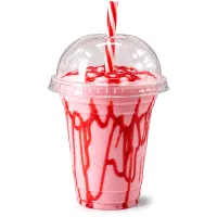 Strawberry milkshake