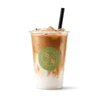Iced caramel macchiato