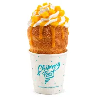 Mango Pastry Chimney Cone