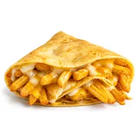 Mixed Cheese Fries Crepe
