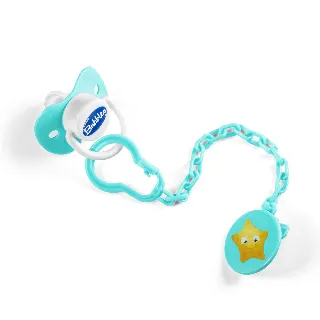 Babbles Pacifier Circular Chain Pink for Newborns
