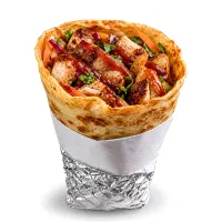 Barbecue Chicken Crepe