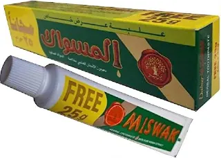 دابر المسواك معجون اسنان 50 جم + 10جم عرض