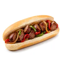 Sausage sandwich
