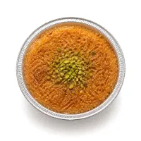 Kunafa milk pudding