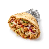Grilled chicken shawarma