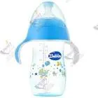 Bubbles Natural Bottle 280ml with Handle Bumblebee