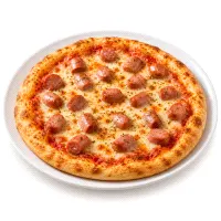 Small Hot Dog Pizza