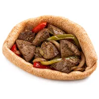 Grilled Lamb Liver Sandwich