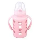 Silicone coated glass fish papillon