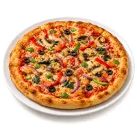Large vegetable pizza
