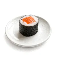 salmon hoso oshi roll