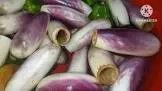 Fried eggplant