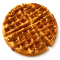 Caramel waffle