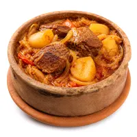 Potatoes with Meat Casserole