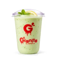 Mint lemon milkshake