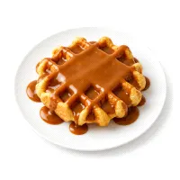 Waffle caramel
