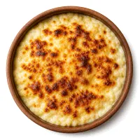 Baked Rice with Cream