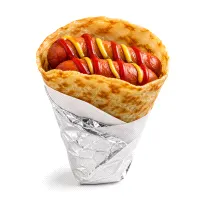 Hot Dog Crepe
