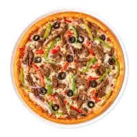 شاورما لحم وسط
