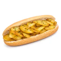 Seasoned potato sandwich