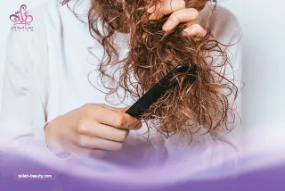 ف شعر فك تشابك بونتا في كيس