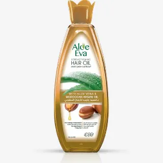 Aloe Eva Hair Oil with Aloe Vera and Moroccan Argan Oil 255ml