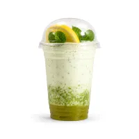 Yogurt lemon mint