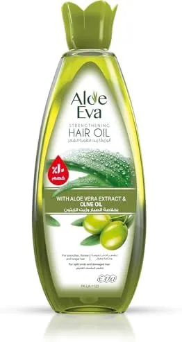 Aloe Eva Hair Oil with Aloe Vera and Olive Oil 255ml