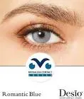 DESIO ATTITUDE ONE DAY COLOR CONTACT 2 LENS ROMANTIC BLUE D0.00