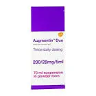 Augmentin Duo 228mg/5ml Suspension 70ml bottle