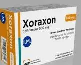 Zoraxon 500 mg intravenous vial
