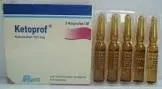 Ketoprofen 100 mg/2 ml 5 ampoules