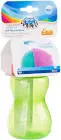 CANPOL BABIES SPORTS PLASTIC CUP WITH COVER WITH STRAW +12M GREEN 270 ML (56109)