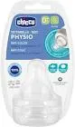 CHICCO PERFECT 5 SILICONE TEAT NARROW NECK ( FAST FLOW ) +4M 2 PCS (22219)