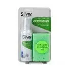 SILVER UNIVERSAL CLEANING FOAM + SPONGE 125 ML 