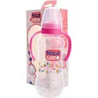 NICE BABY PLASTIC BOTTLE NARROW NECK WITH HAND 150 ML