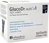 GLUCO DR AUTO TEST STRIPS FOR BLOOD GLUCOSE SELF 50 TESTS