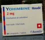 Yohimbine 2 mg 50 tablets