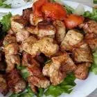 Adding chicken